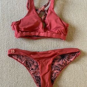 Maaji bikini and they are both reposhed. Worn a couple times.